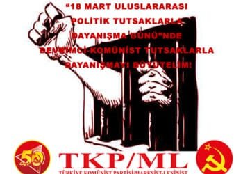 politik tutsaklar afiş